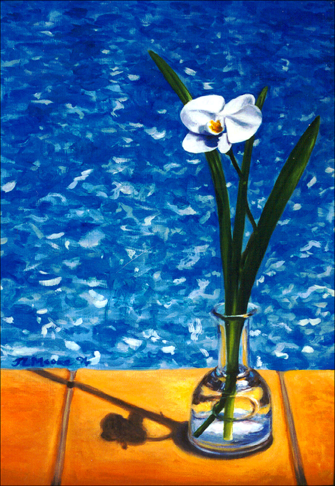 Pool Orchid by Janice L. Moore, Image 1.