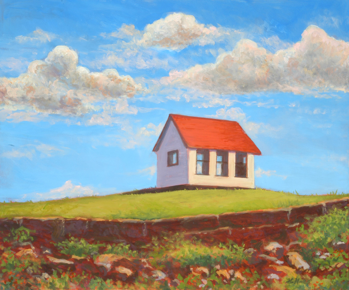 Upper Dam Pump House by Janice L. Moore 