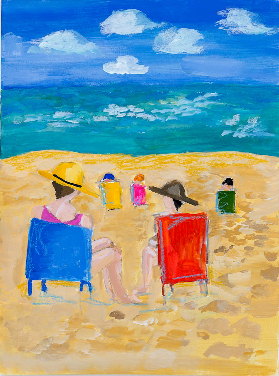 Beach Conversations – South Haven by Jessica Penca Livingston, Image 1.