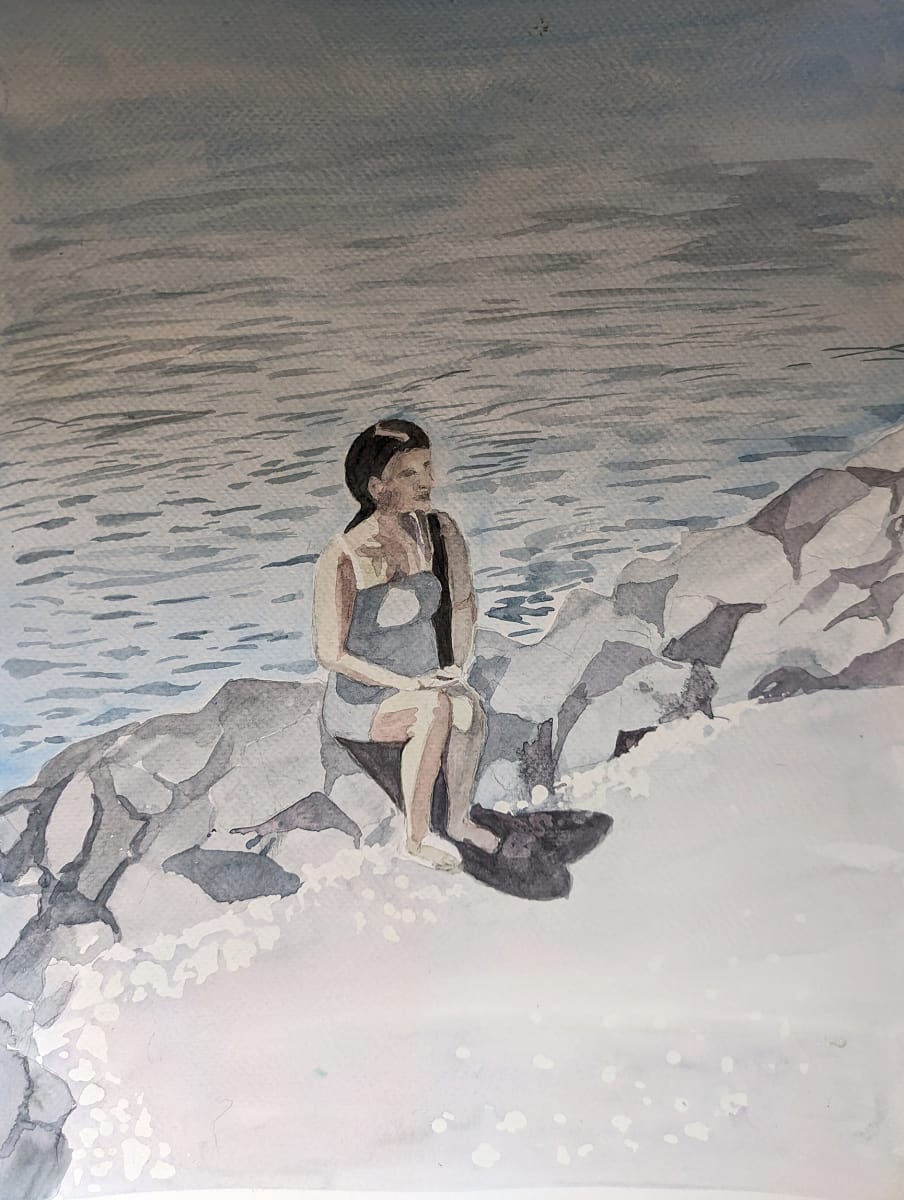By the River by Marie Siller 