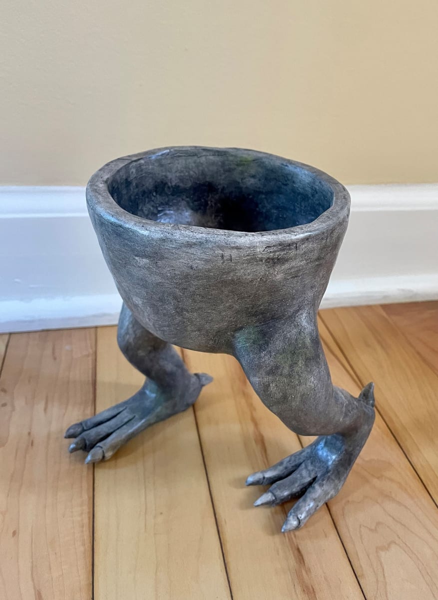 Gargoyle Walking Bowl by Aidah Ilayan, daughter of Heather Walline 