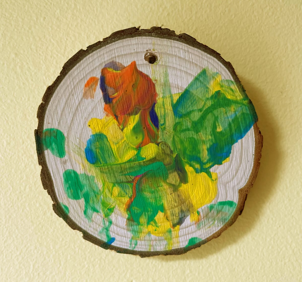 Gaga's Yellow Flower by Zia Frances Taheri, granddaughter of Gaga Kaddy 