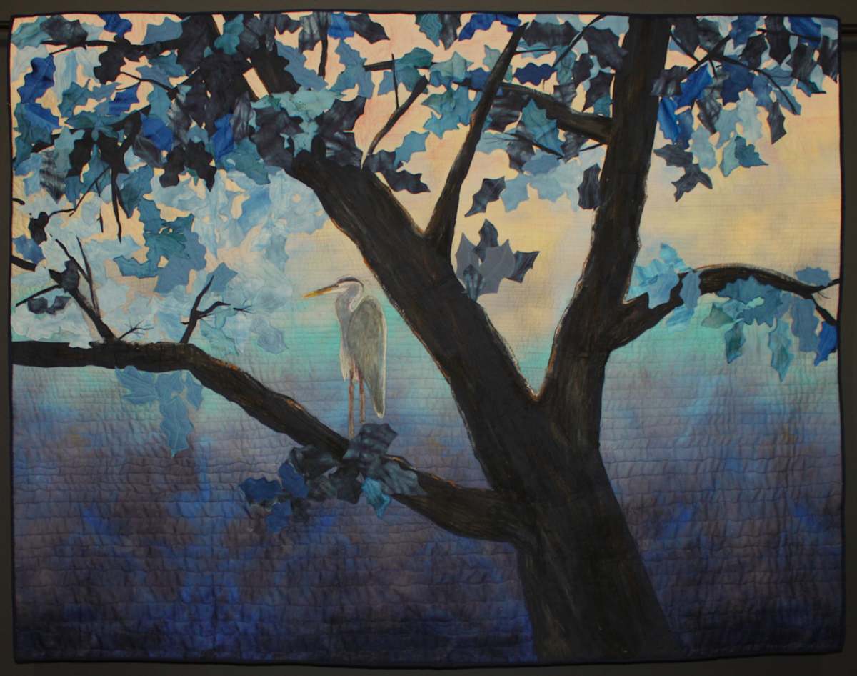 Heron on the Huron by Sue Holdaway Heys, Image 1.