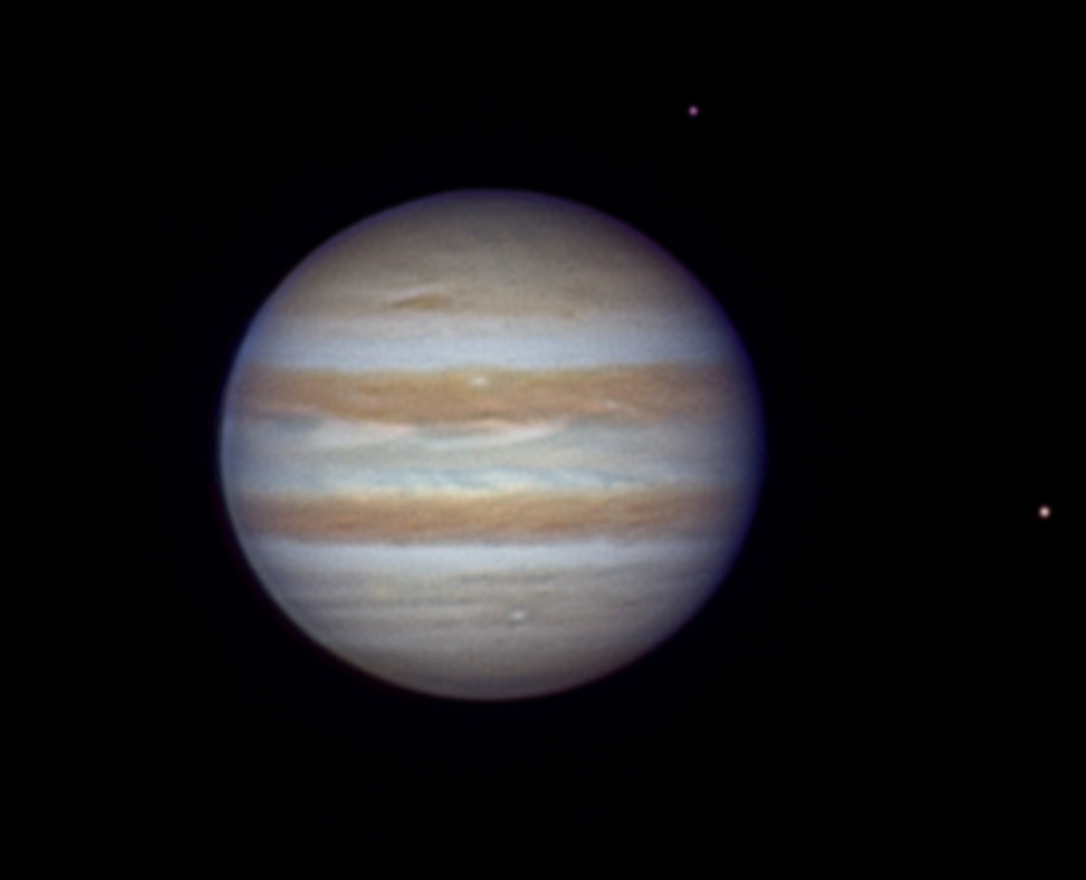 Jupiter and the Galilean Moons by Michael Shapiro, Image 1.