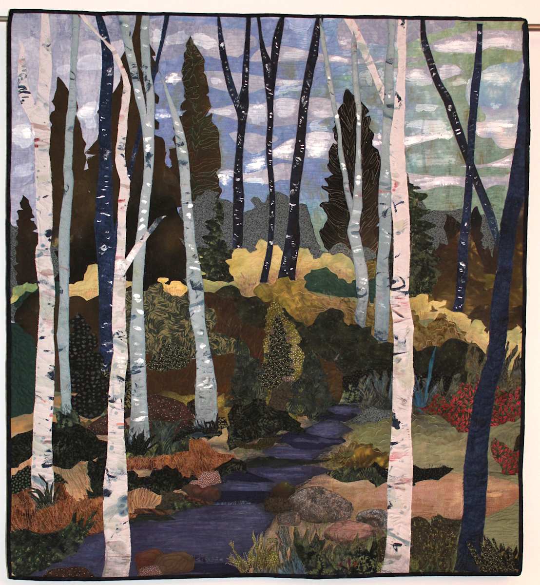 Where Birches Watch the Sky by Sue Holdaway Heys, Image 1.