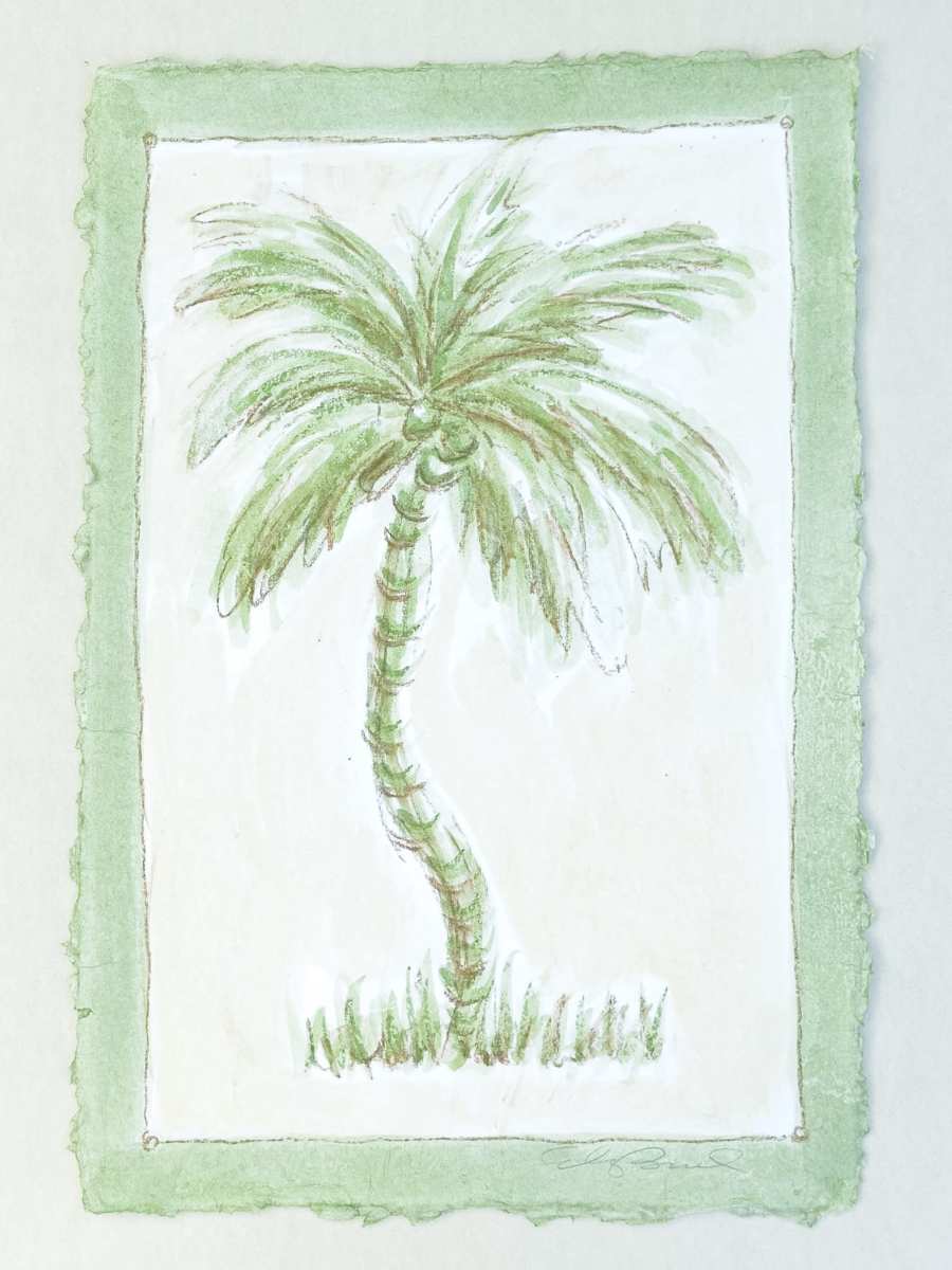 Dancing Palm No. 3 by Elizabeth Bernheisel, Image 1.
