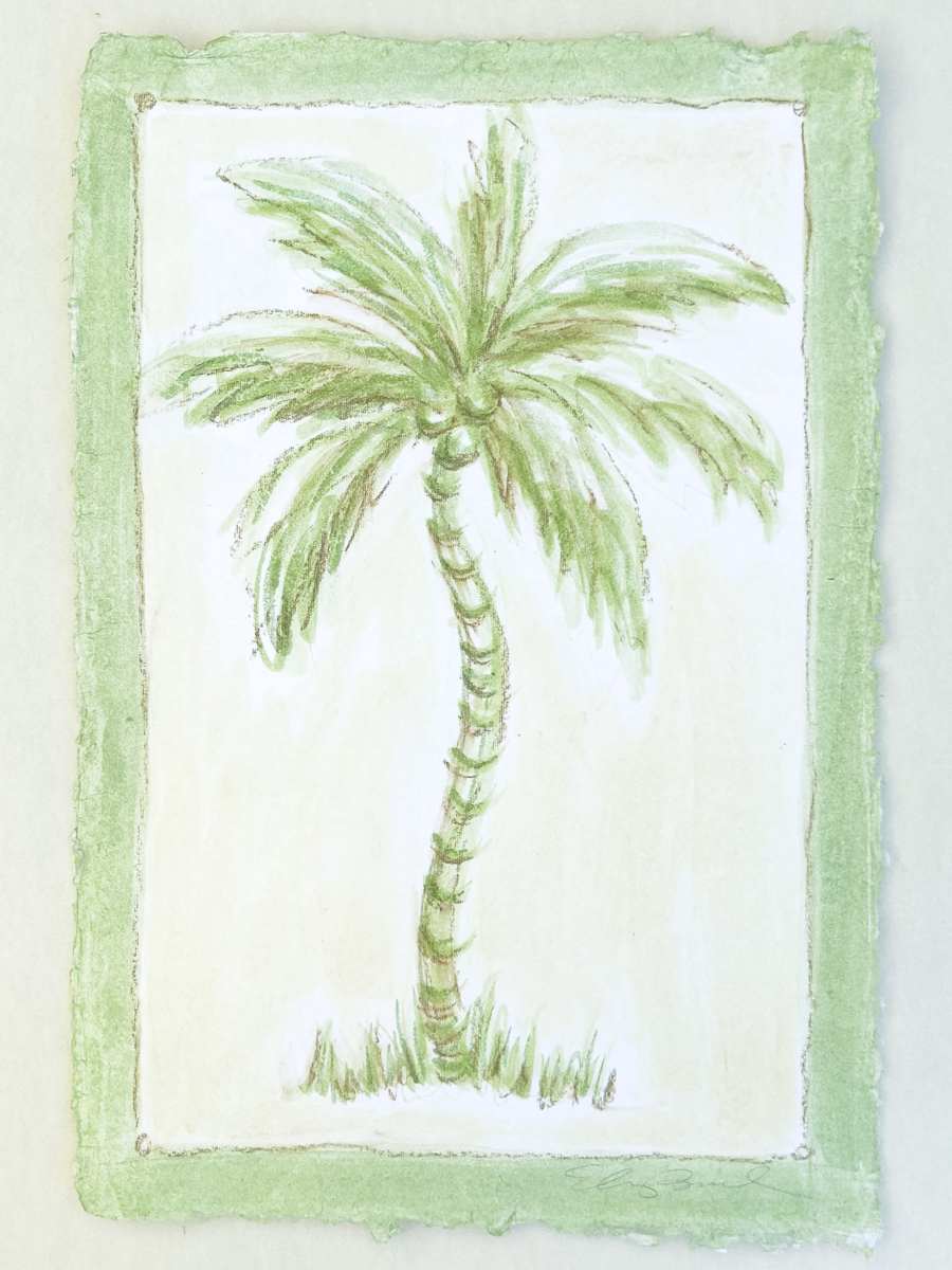Dancing Palm No. 4 by Elizabeth Bernheisel, Image 1.