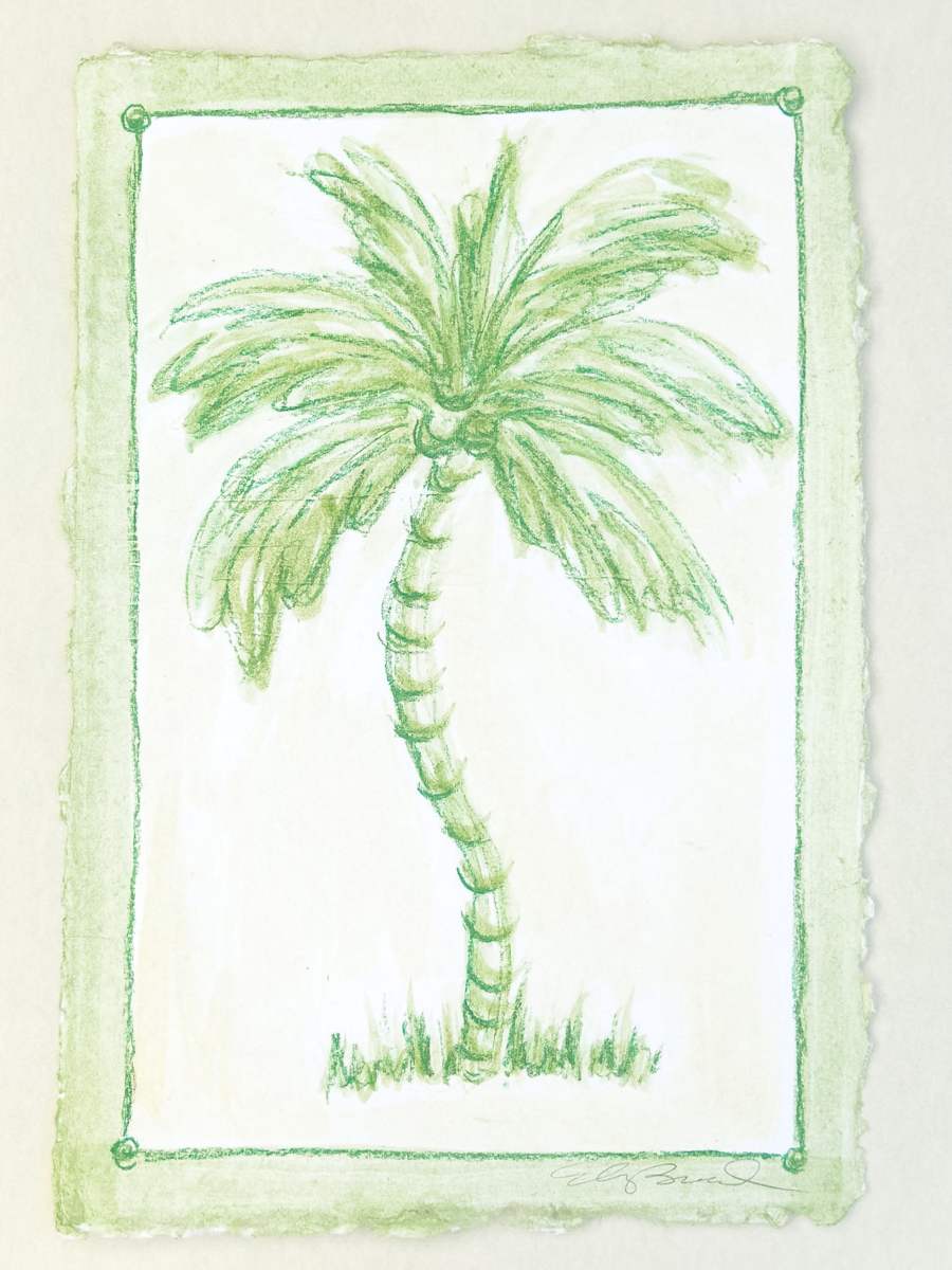 Dancing Palm No. 5 by Elizabeth Bernheisel, Image 1.
