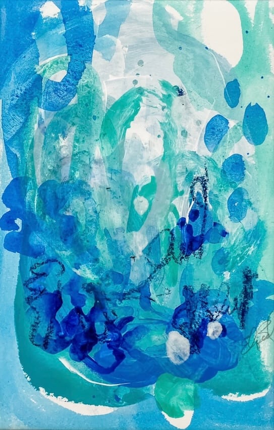 Seafoam Blue I by Elizabeth Bernheisel 