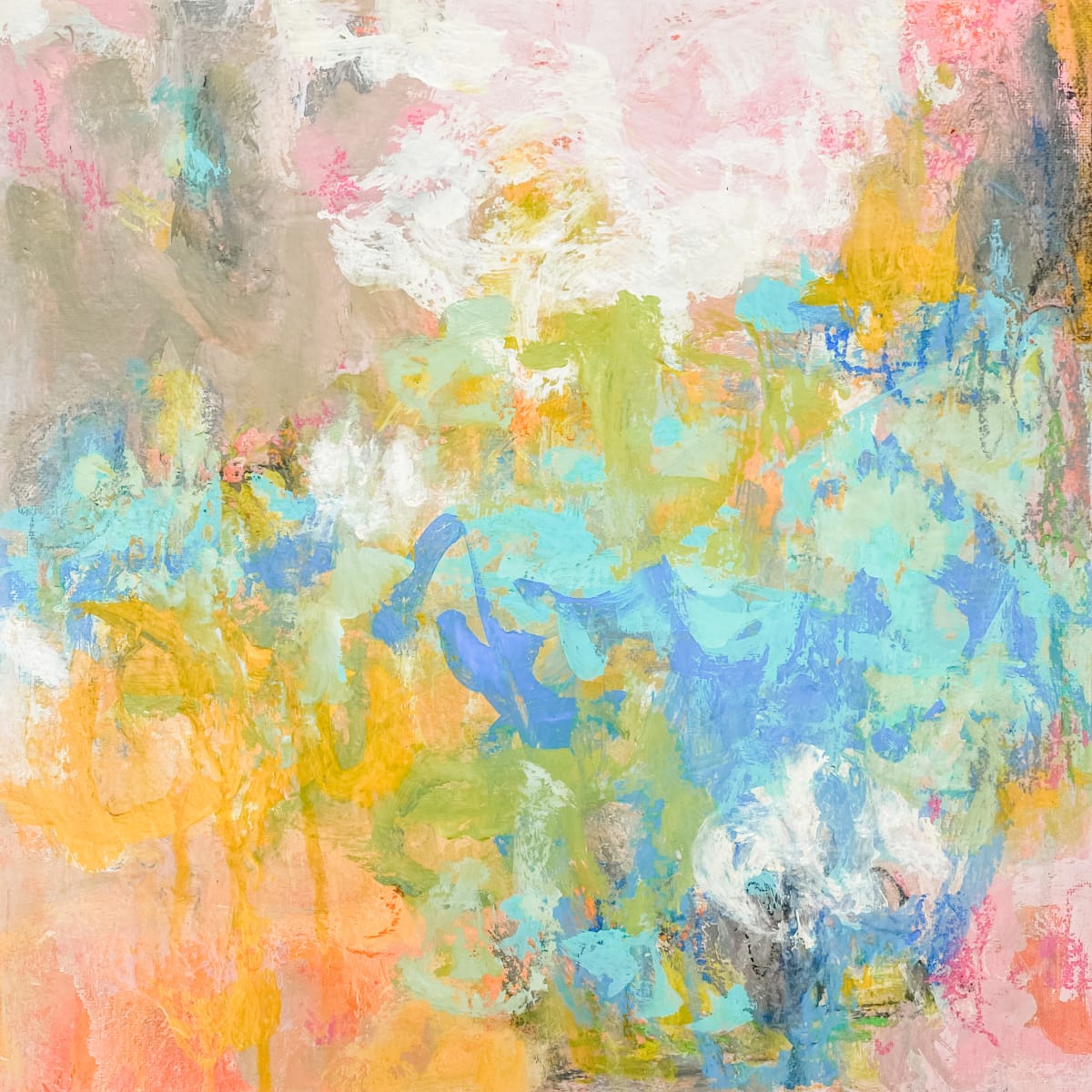 Flowers in her Hair I by Elizabeth Bernheisel 