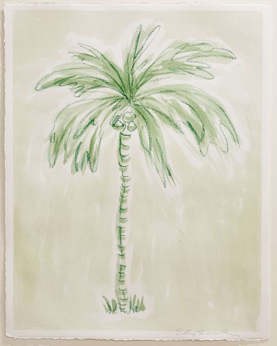 Toile Palm No. 7 by Elizabeth Bernheisel 