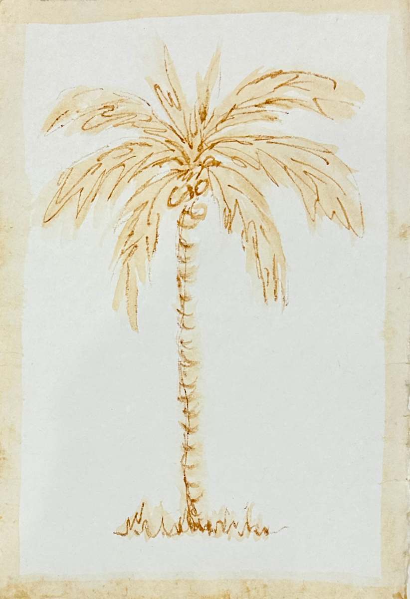 Toile Palm No. 9 by Elizabeth Bernheisel 