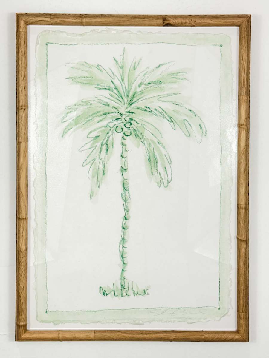 Toile Palm No. 12 by Elizabeth Bernheisel 