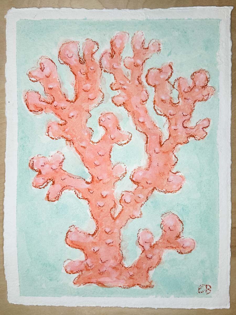 Red Coral No. 1 by Elizabeth Bernheisel 