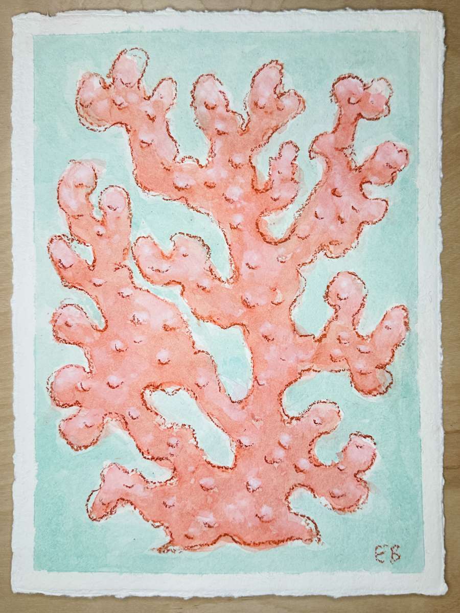 Red Coral No. 2 by Elizabeth Bernheisel, Image 2.