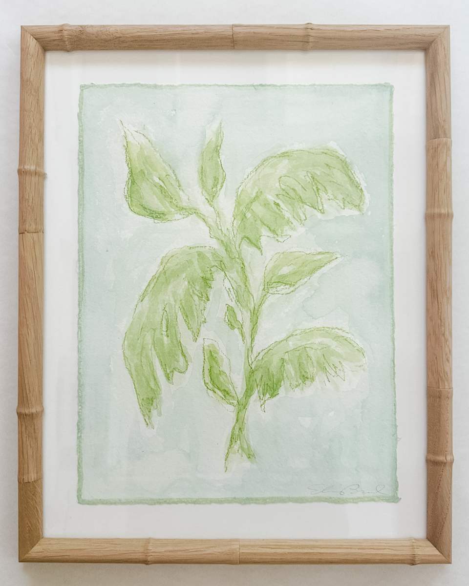 Green Palm Leaves No. 1 by Elizabeth Bernheisel 