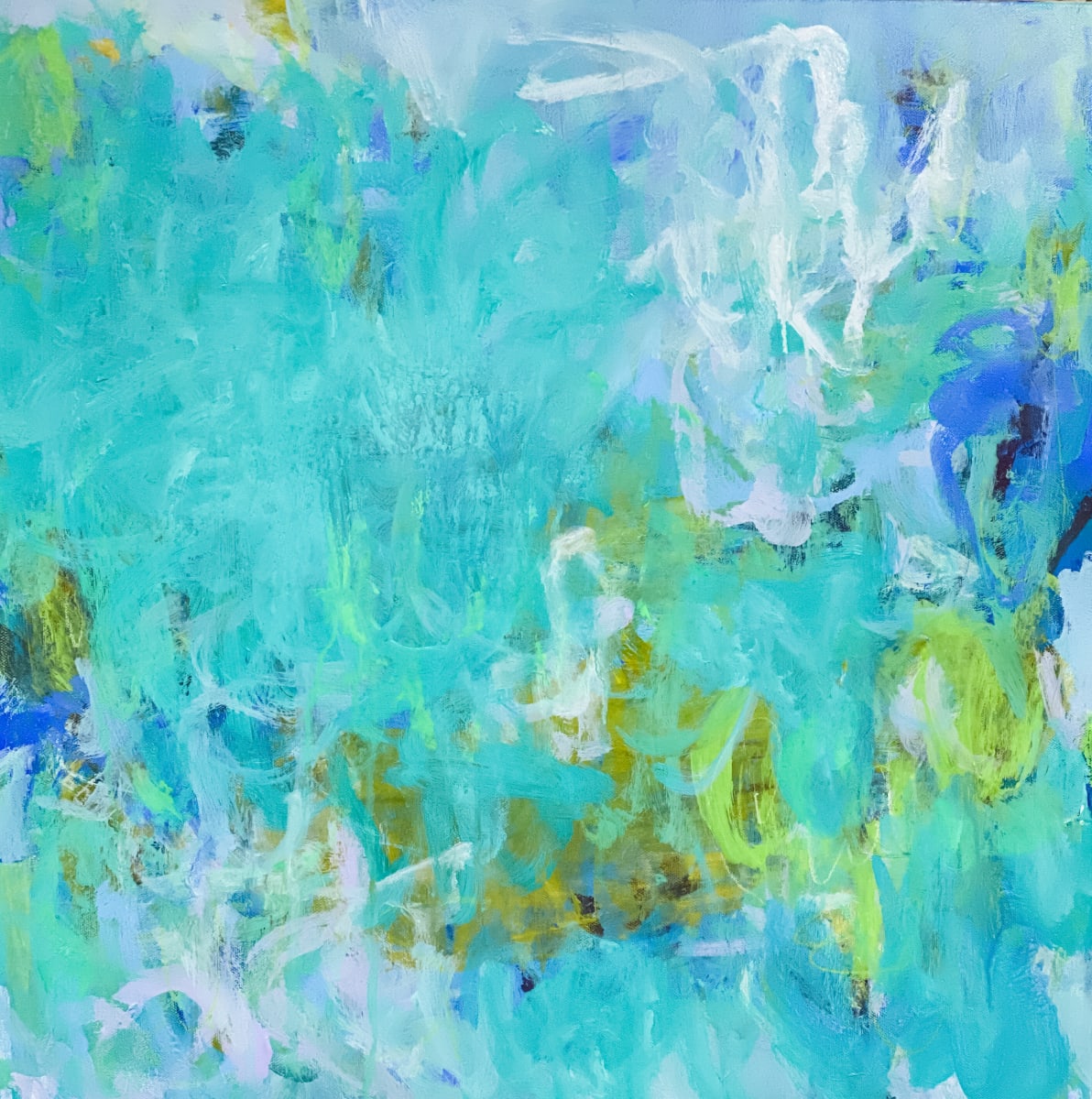 Lilly Pond II by Elizabeth Bernheisel 