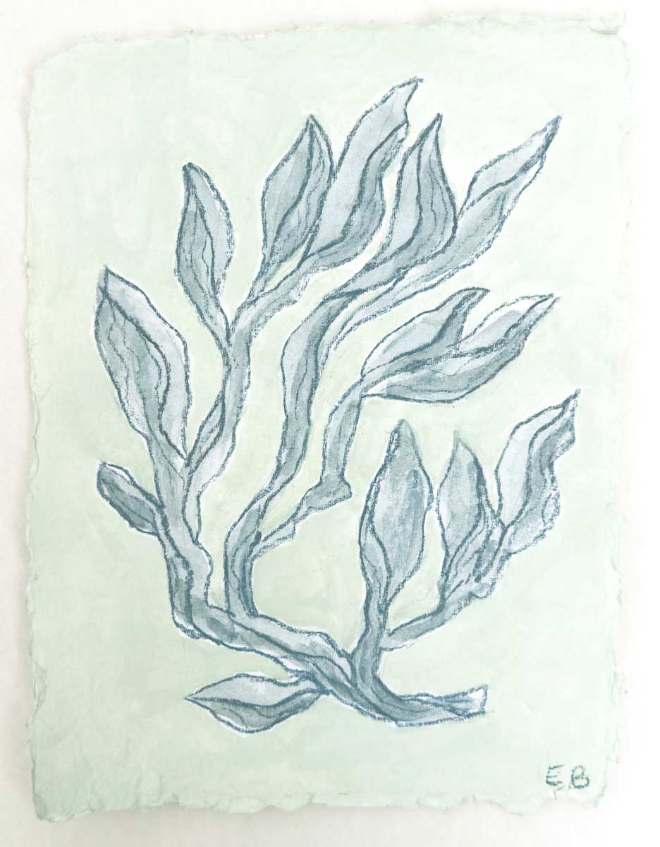 Sea Kelp Blue No. 1 by Elizabeth Bernheisel, Image 1.