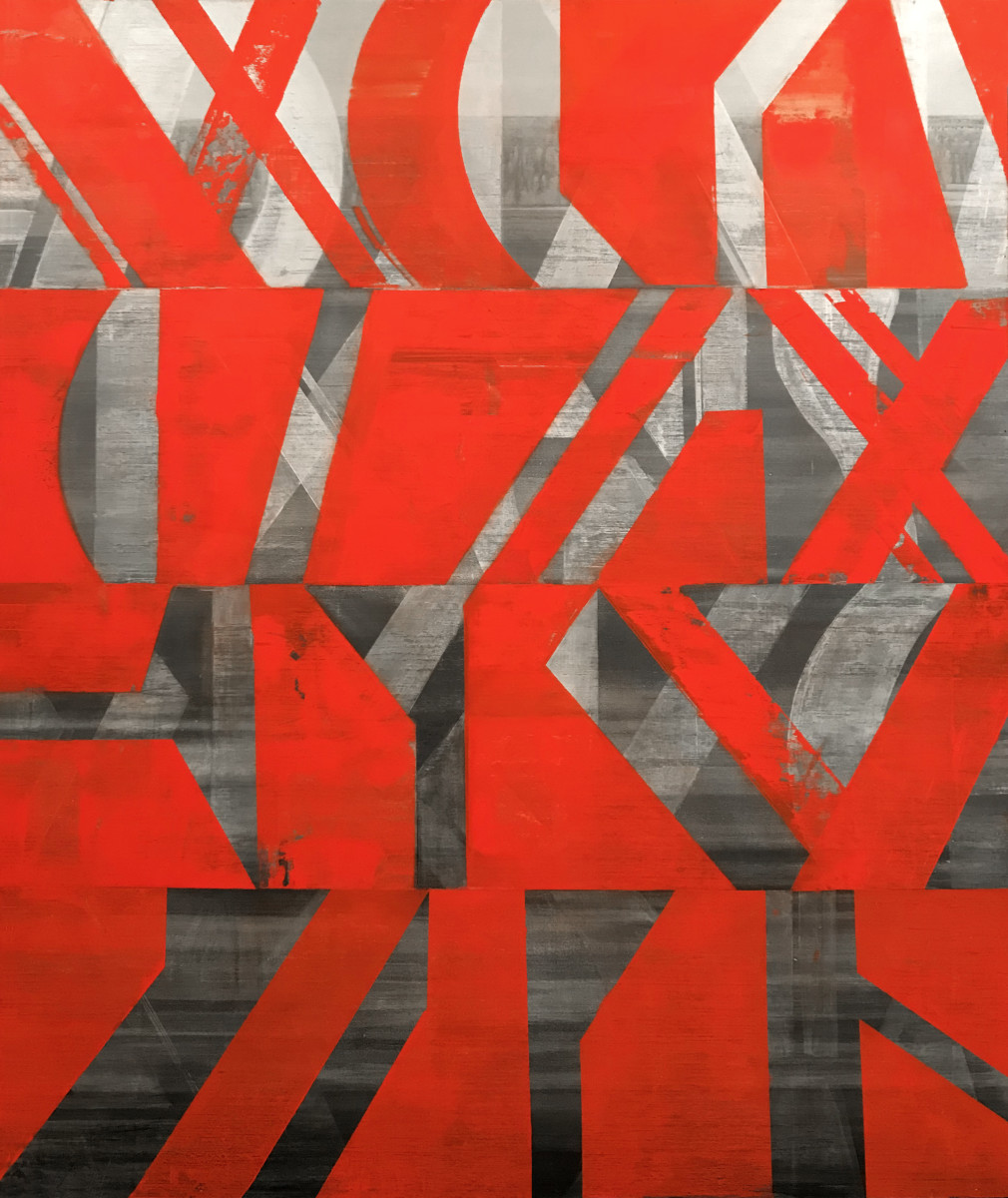 Red Gliphs by Phillip Livingston 