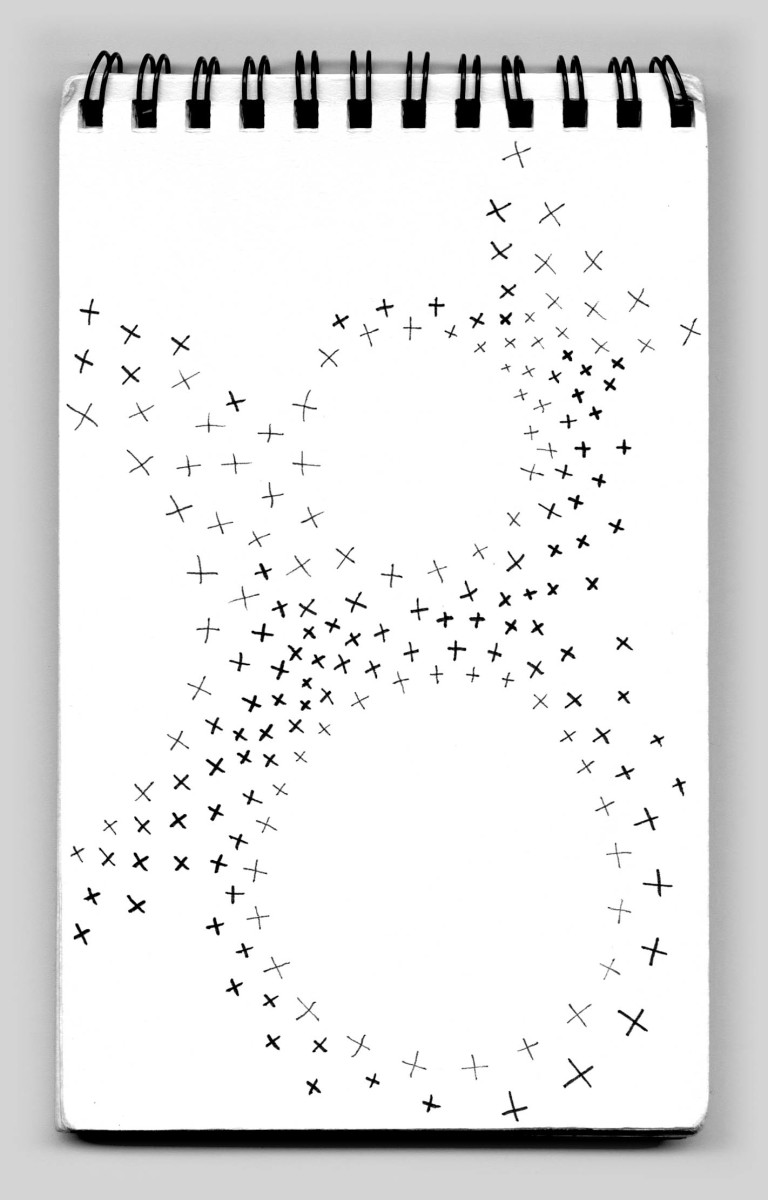 Untitled (book 28, sketch 01) by Natale Adgnot 