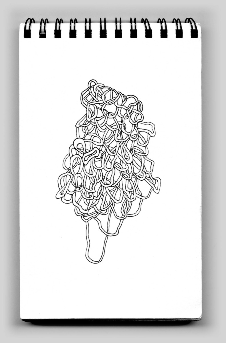 Untitled (book 28, sketch 21) by Natale Adgnot 