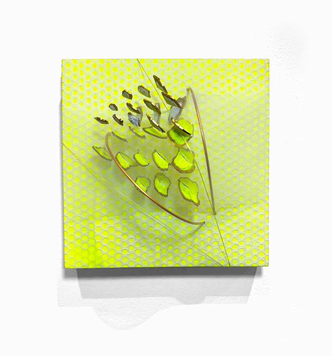 Reflex Brushstrokes Square by Natale Adgnot 
