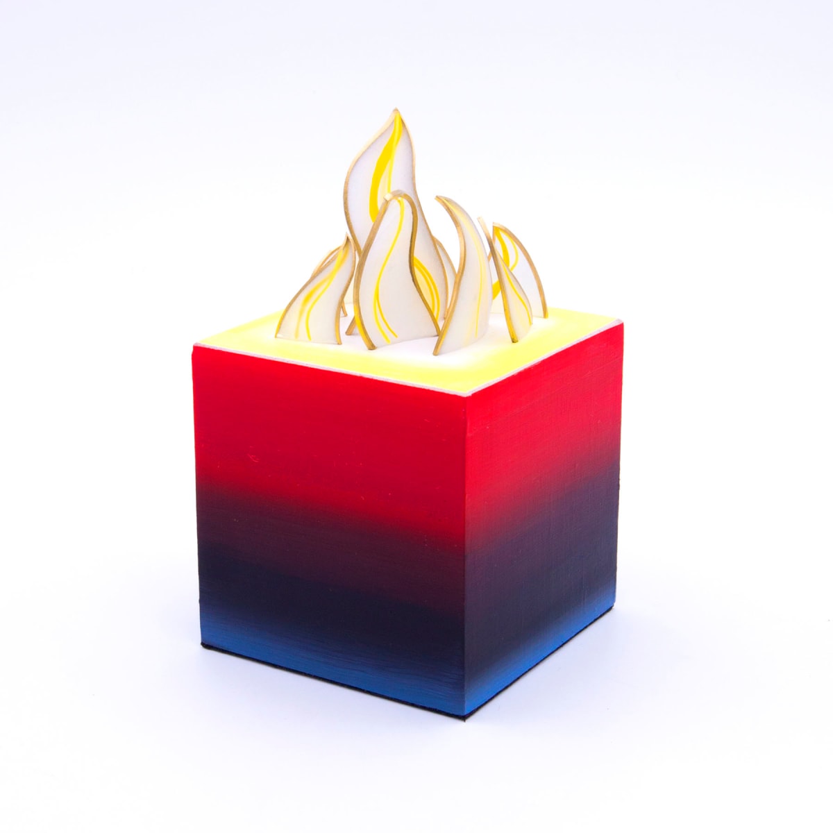 Inferno Cube (Fire 1) by Natale Adgnot 