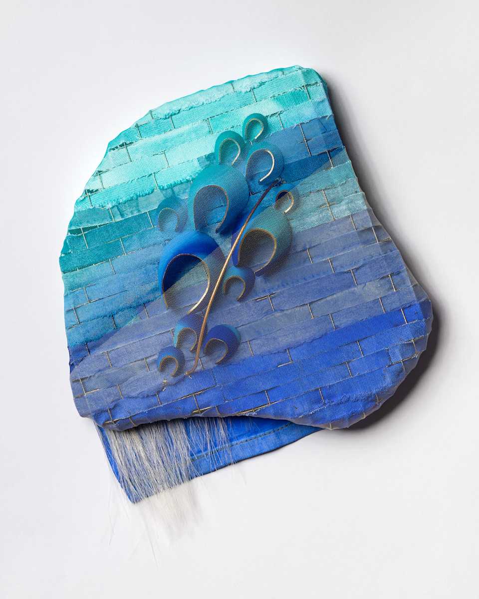 Ground Seat (Woven Blue) by Natale Adgnot 