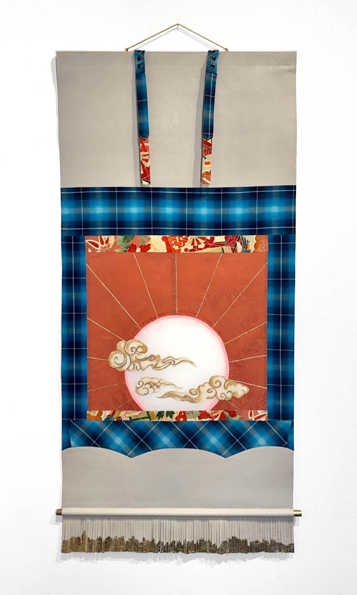 Cowboy Kakemono (Sunset) by Natale Adgnot, Image 1.