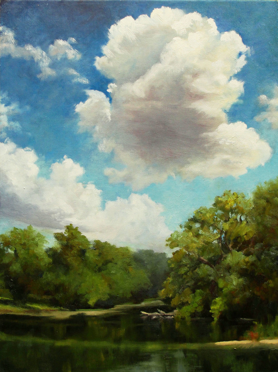 Clouds Over Cave Springs by Julie Gowing Hayes 