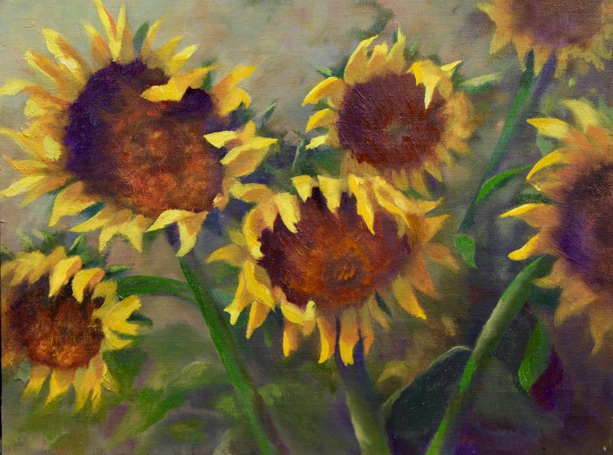 Sunflower Symphony by Julie Gowing Hayes 