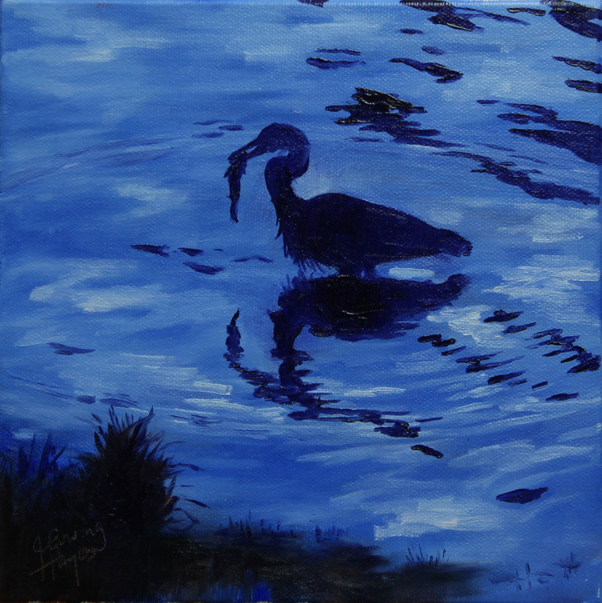 Last Catch of the Day by Julie Gowing Hayes 