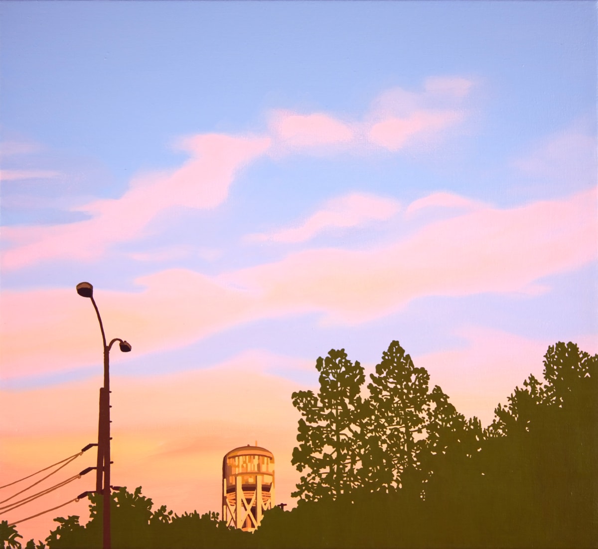 Pasadena Water Tower by Lindsey Warren 