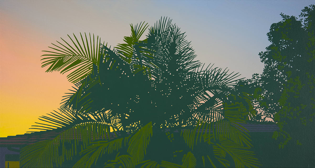 Sea View Bottle Palm 