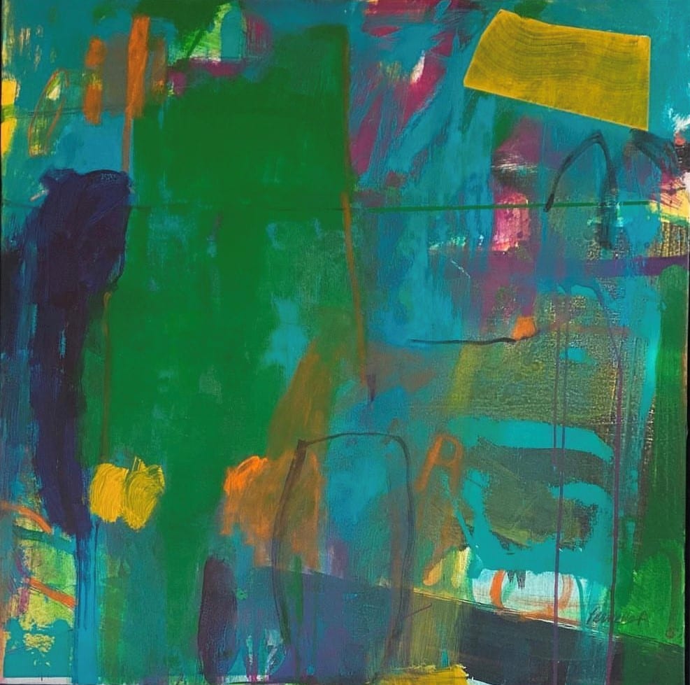 Untitled Abstract 22 by Pamela Anderson 