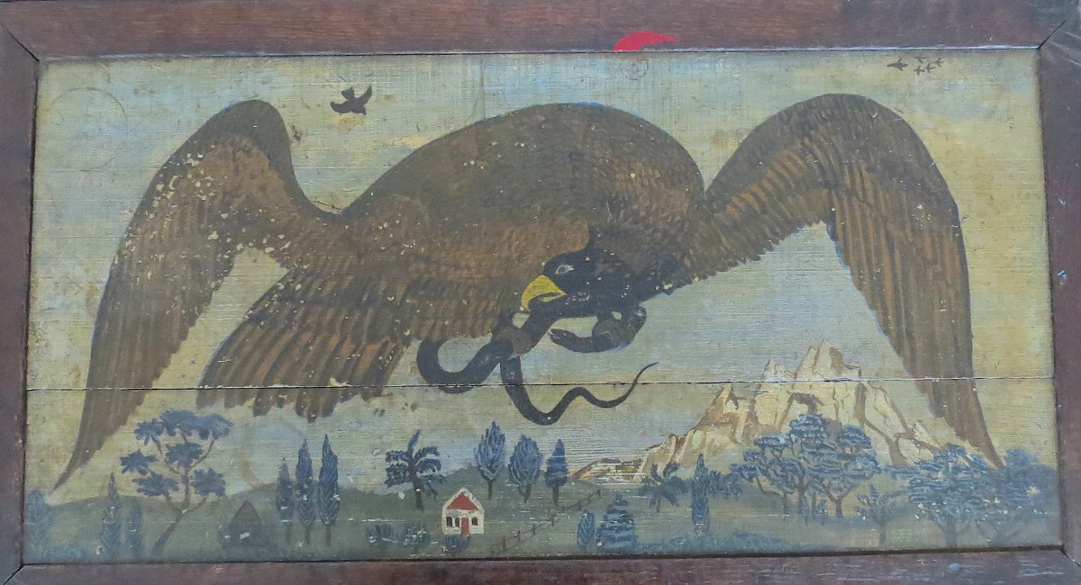 Eagle & Snake (Chest of Drawers) by Anonymous American 