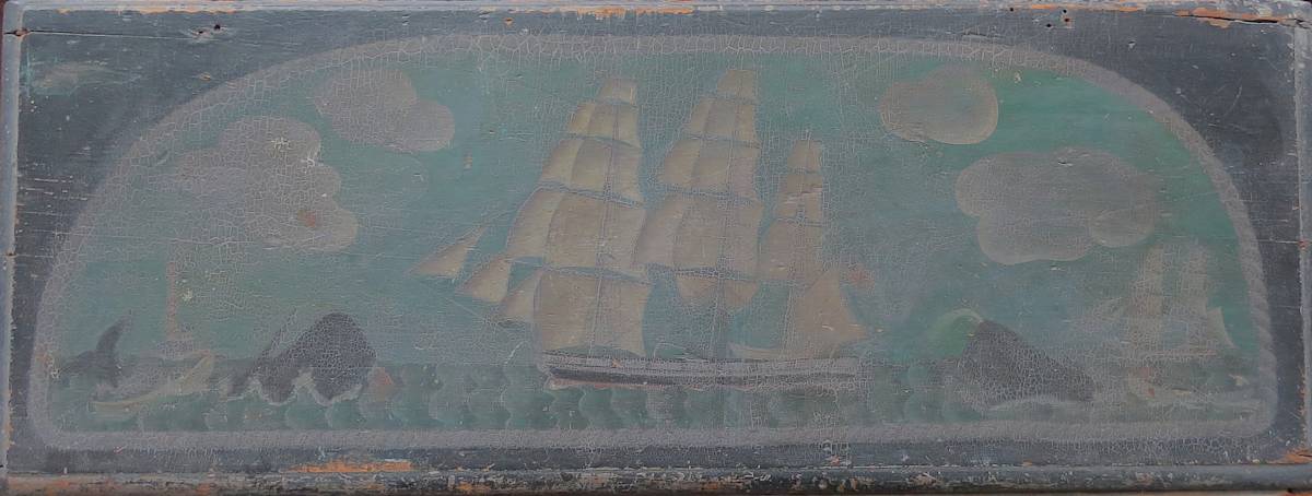 Clipper Ship (Chest/Trunk) by Anonymous American, Image 1.