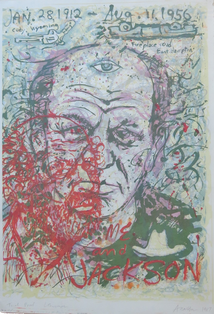 Me and Jackson by Robert Arneson 