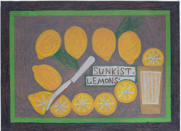 Sunkist Leamons by Eddie Arning, Image 1.