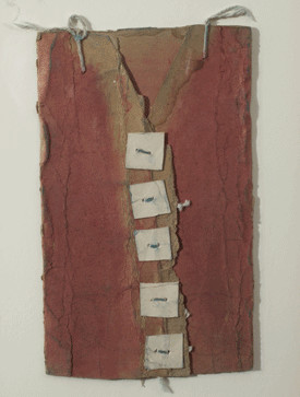 Untitled (Red Vest)(BST-022) by James Castle 