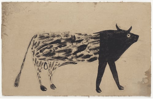 Bull by Bill Traylor, Image 1.