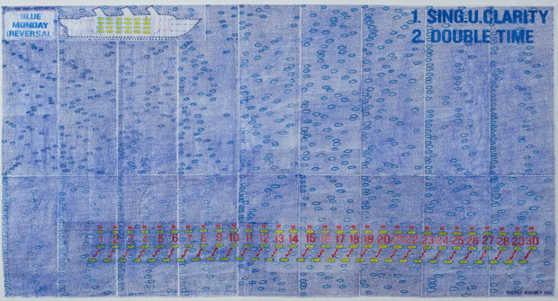 Blue Monday Reversal by George Widener 