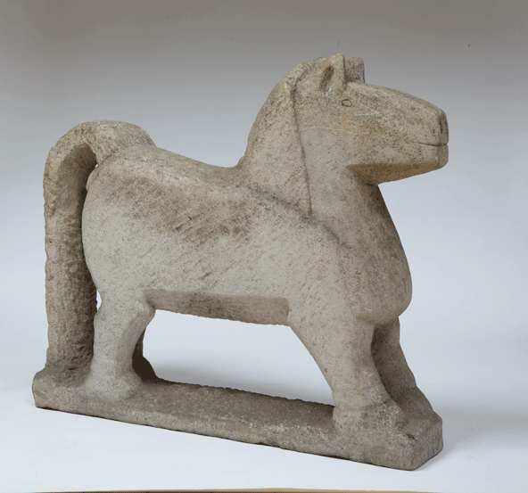 Horse with Long Tail by William Edmondson, Image 1.