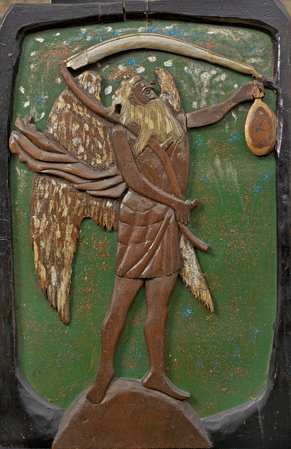 Father Time by Elijah Pierce, Image 1.