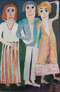Three Figures by Jon Serl, Image 1.