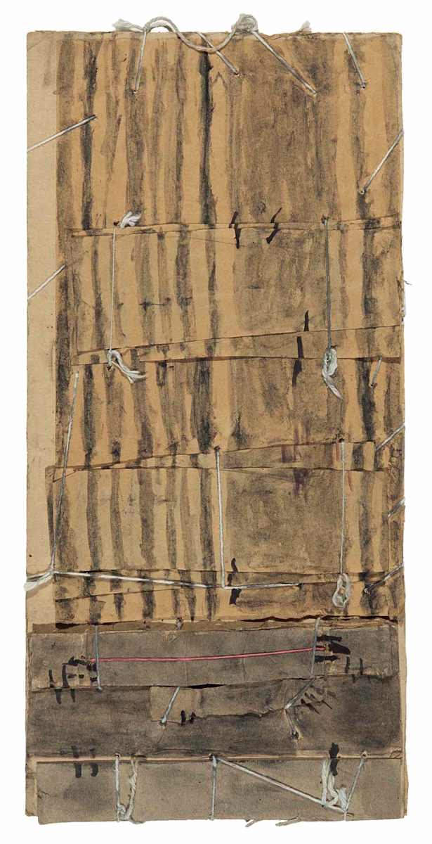 Untitled Construction (Wall Detail) by James Castle, Image 1.