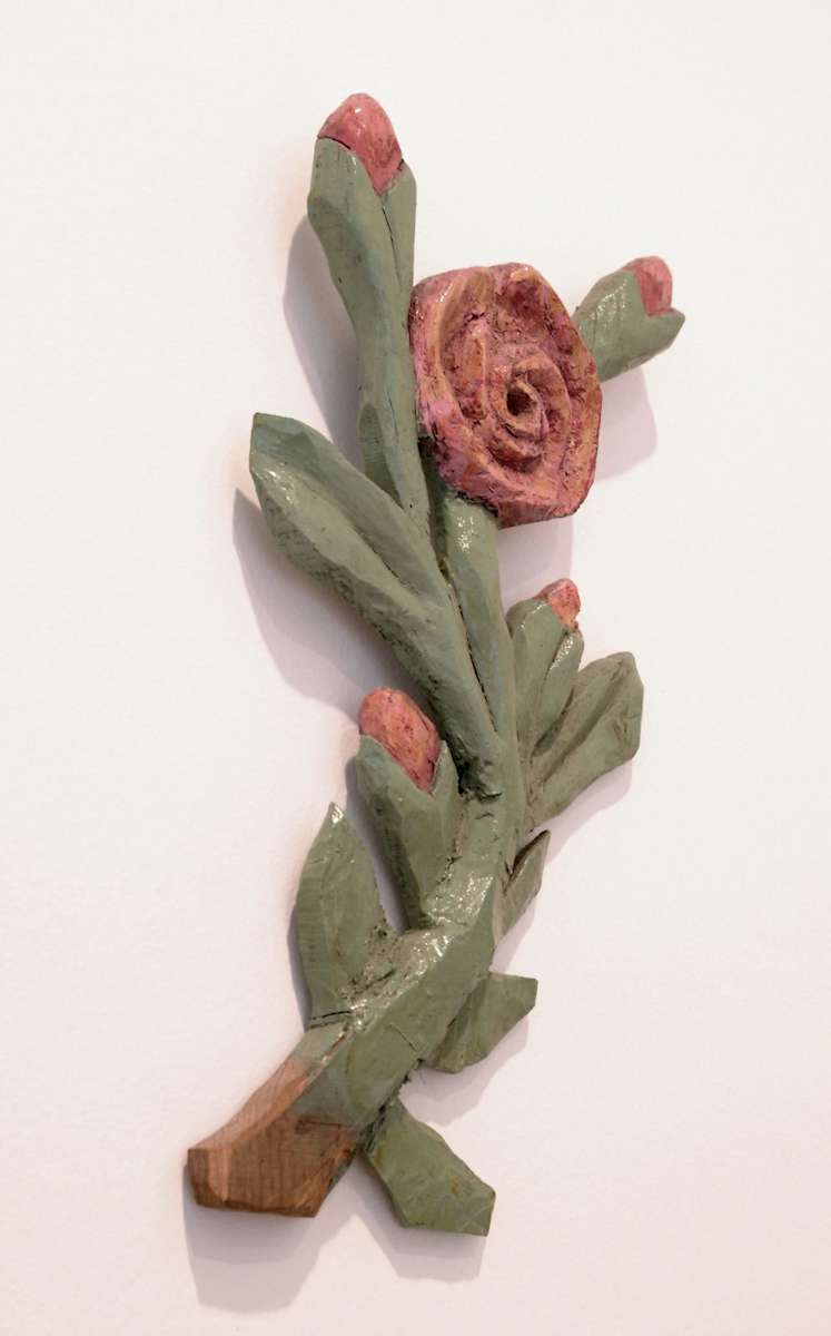 Rose by Elijah Pierce, Image 1.