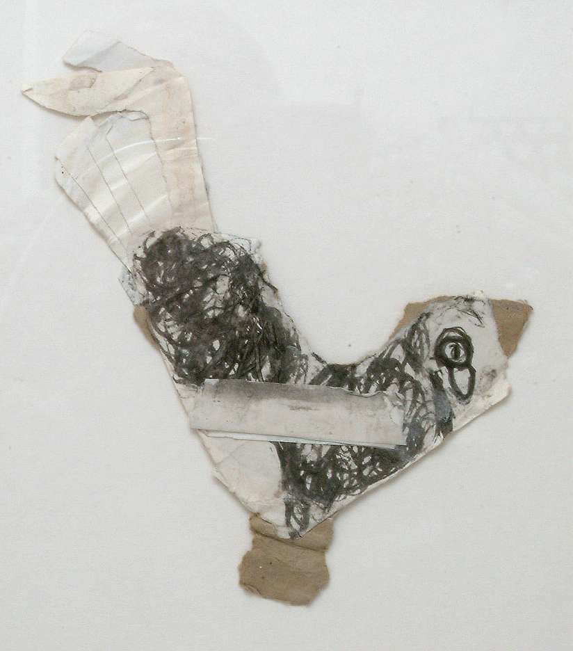 Untitled (Gray Bird) by James Castle, Image 1.