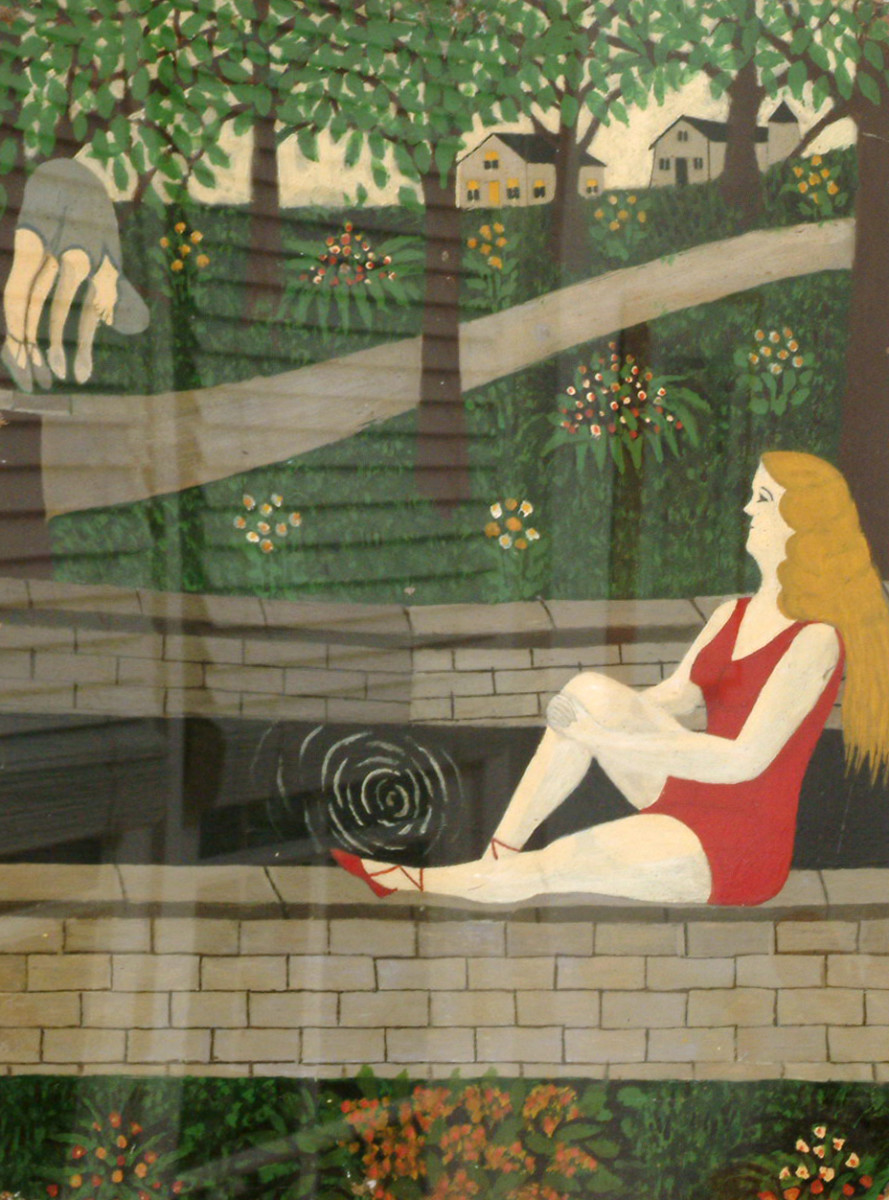 Women in Bathingsuite by Ellis Ruley 