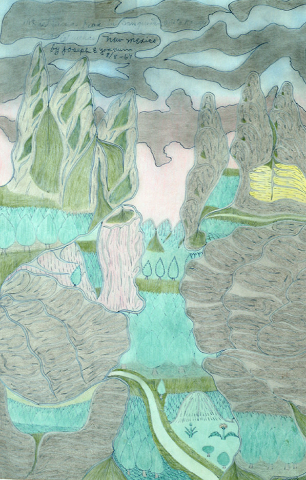 Mt New Mexico by Joseph Yoakum 